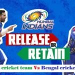 Punjab cricket team vs Bengal cricket team match scorecard