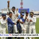 bihar cricket team vs bengal cricket team match scorecard