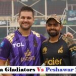 Quetta Gladiators vs Peshawar Zalmi Match Scorecard