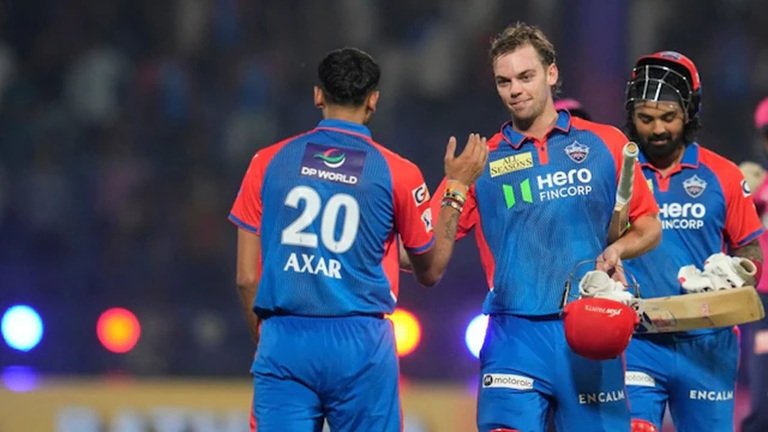 Delhi Capitals vs Rajasthan Royals Match Scorecard