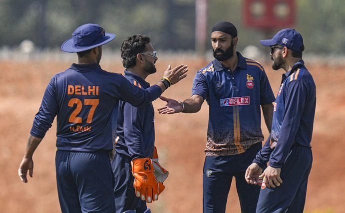 Andhra cricket team vs Delhi cricket team match scorecard