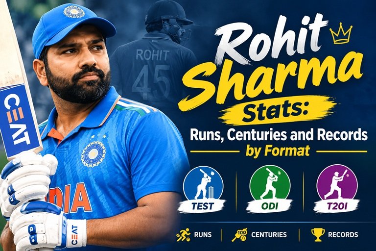 Rohit Sharma Stats: Runs, Centuries and Records by Format