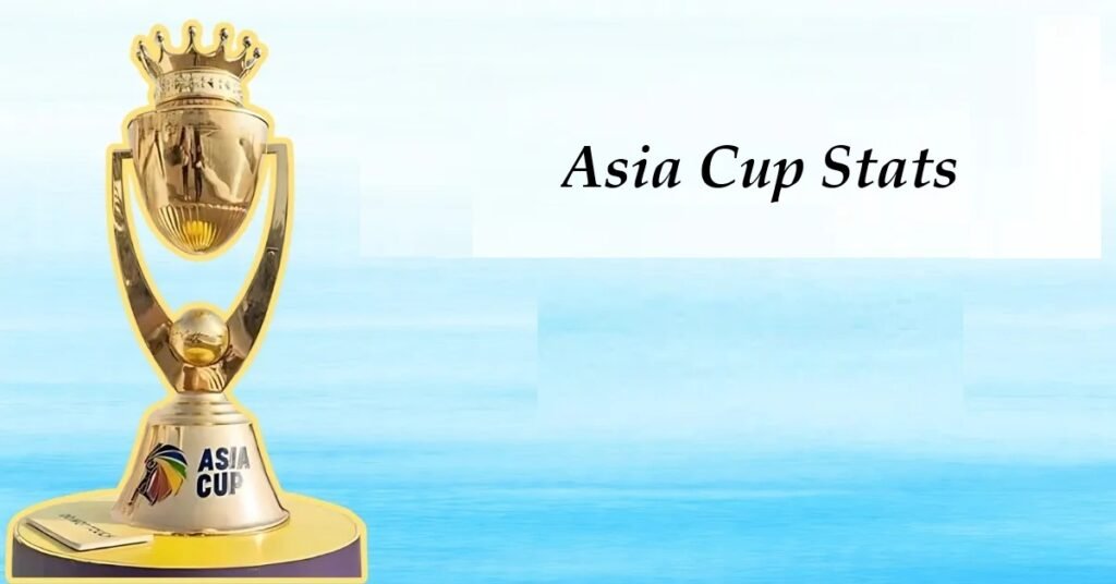 asia cup stats